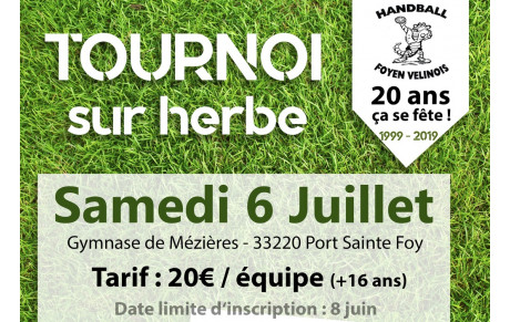 Tournoi sur Herbe - 06/07/19